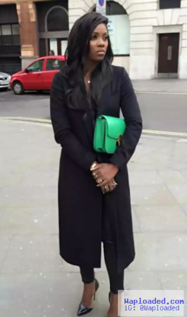 Photos: Mavin First Lady, Tiwa Savage Attends London Fashion Week